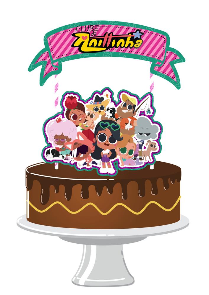 Arquivo de Corte Topo de Bolo - Clube da Anitinha