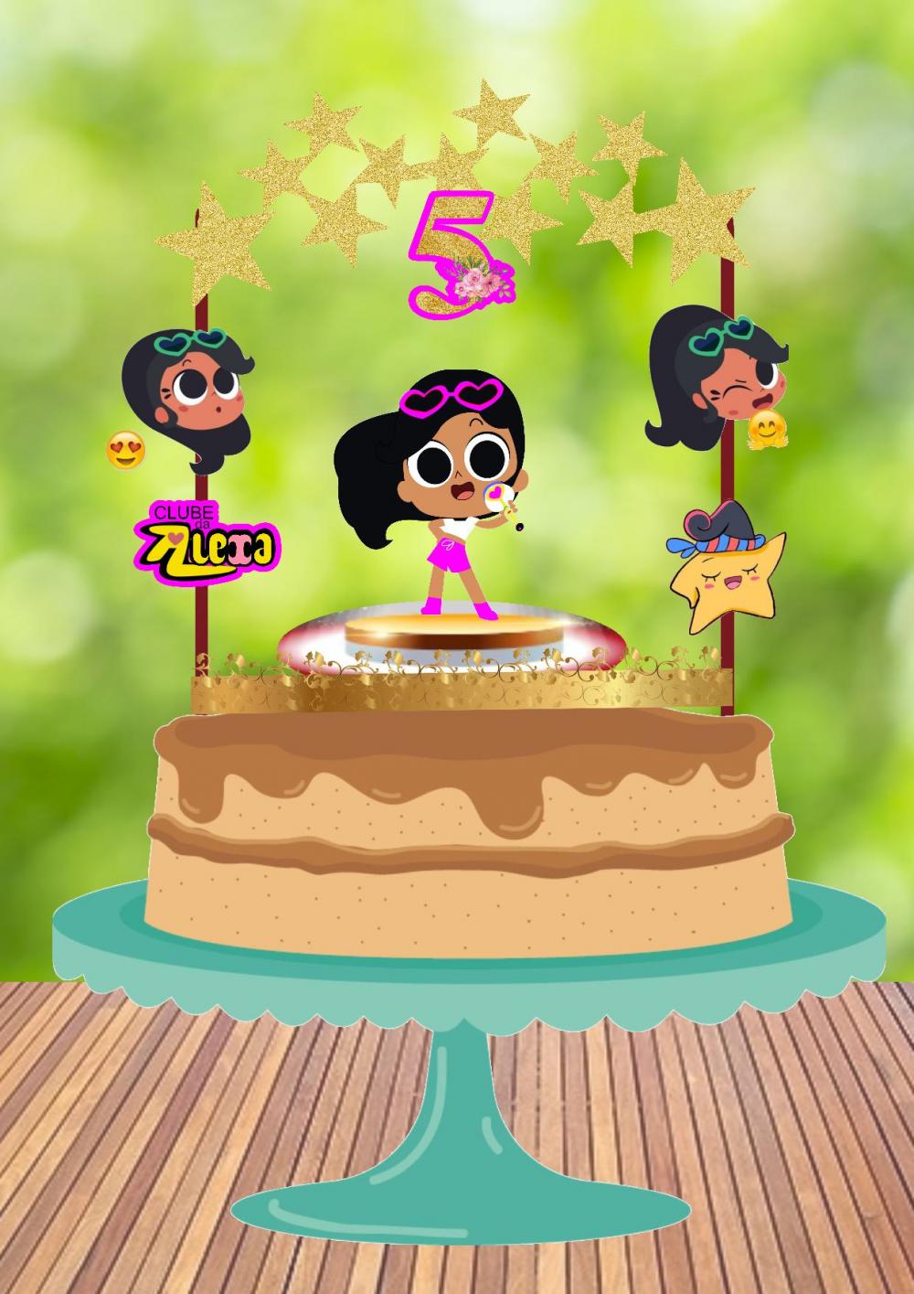 Arquivo de Corte Topo de Bolo - Clube da Anitinha