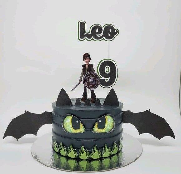 Arquivo de Corte Topo de Bolo - Como Treinar Seu Dragão