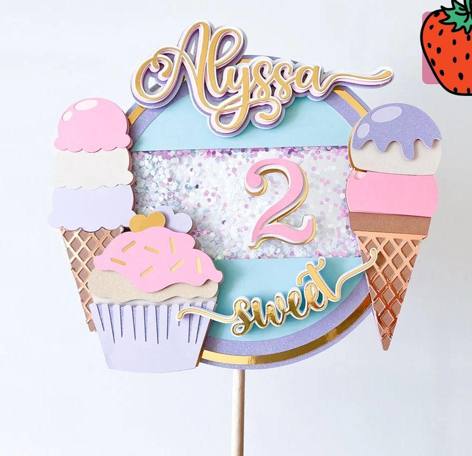 Arquivo de Corte Topo de Bolo - Confeitaria