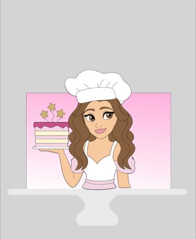 Arquivo de Corte Topo de Bolo - Confeitaria