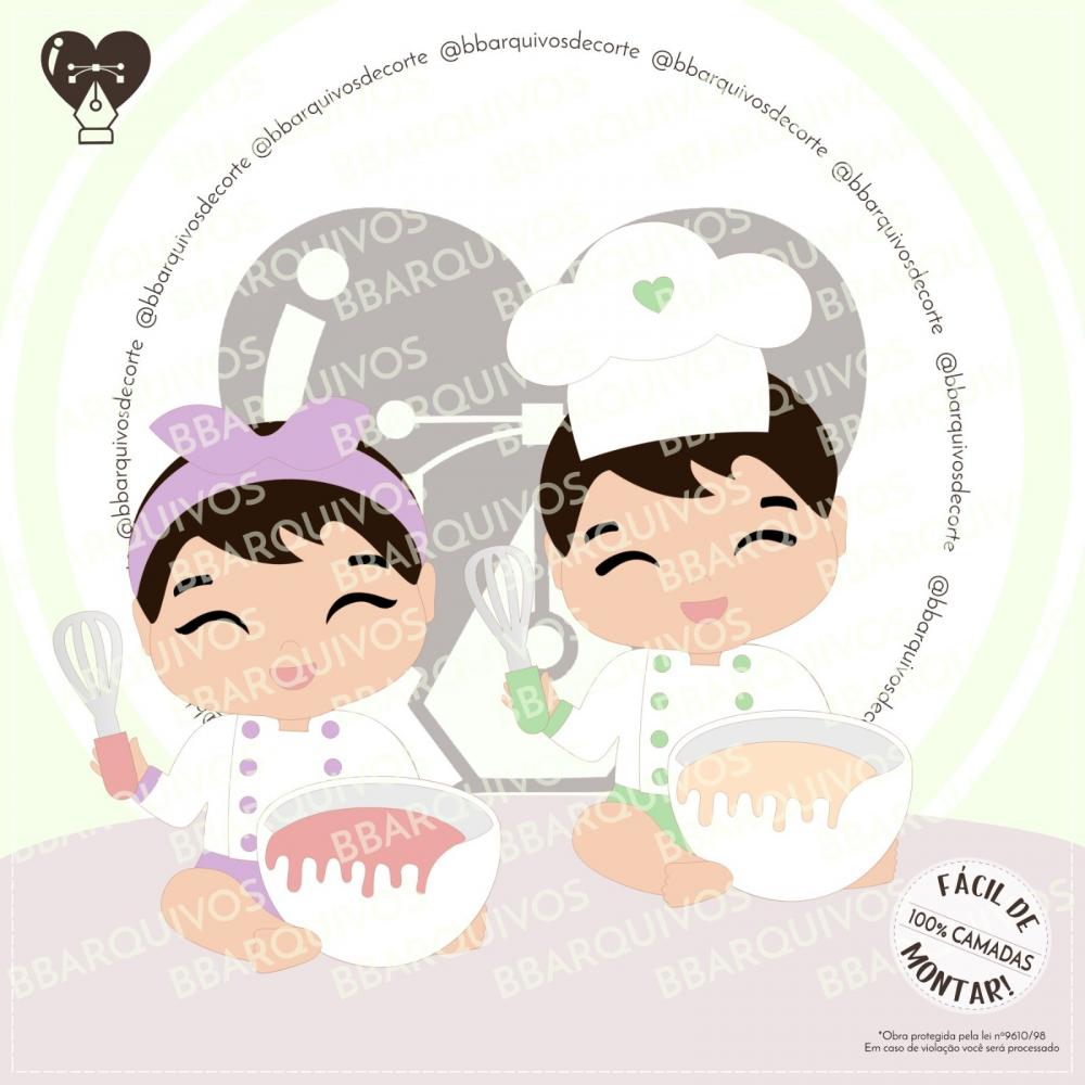 Arquivo de Corte Topo de Bolo - Confeitaria