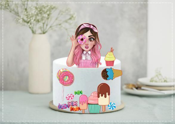 Arquivo de Corte Topo de Bolo - Confeitaria