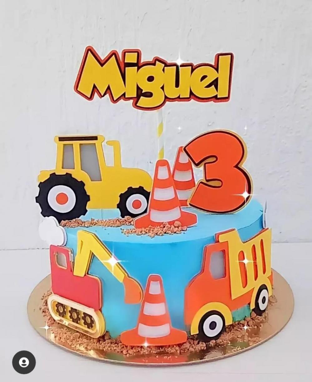 Arquivo de Corte Topo de Bolo - Construção