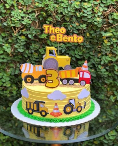 Arquivo de Corte Topo de Bolo - Construção