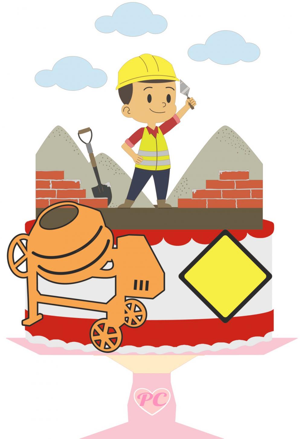 Arquivo de Corte Topo de Bolo - Construção