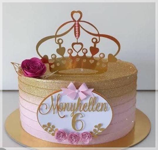 Arquivo de Corte Topo de Bolo - Coroa / Realeza