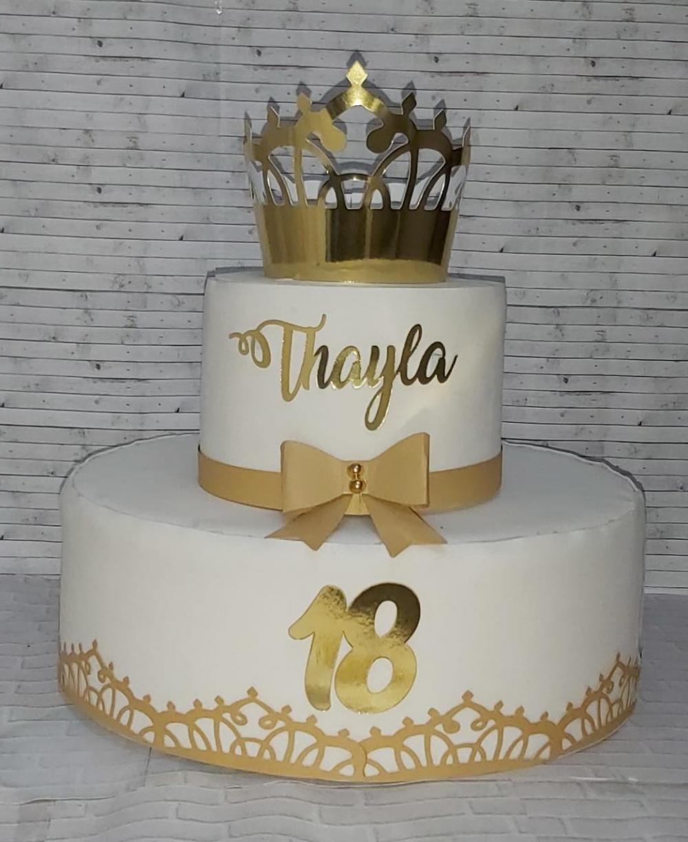 Arquivo de Corte Topo de Bolo - Coroa / Realeza