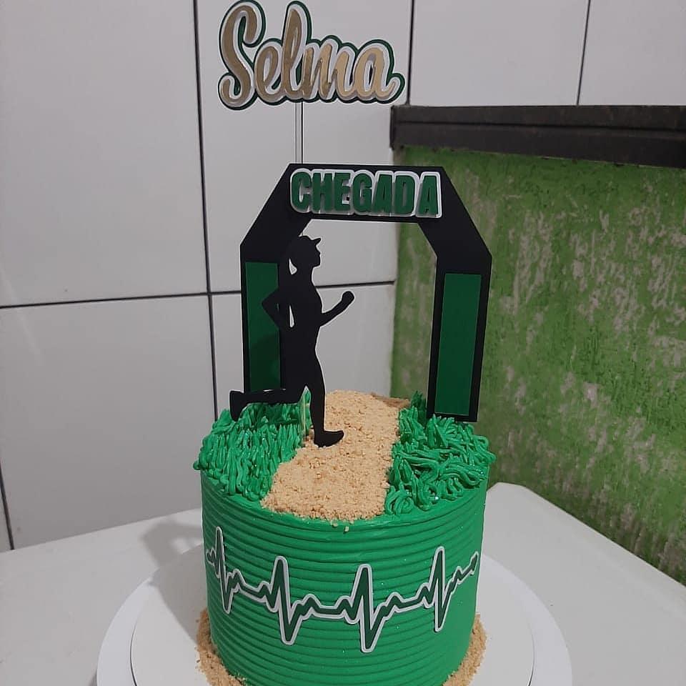 Arquivo de Corte Topo de Bolo - Corrida / Maratona