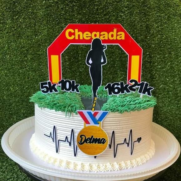 Arquivo de Corte Topo de Bolo - Corrida / Maratona