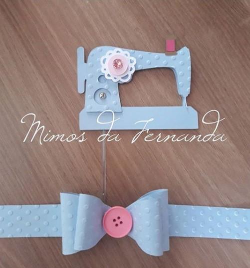 Arquivo de Corte Topo de Bolo - Costura