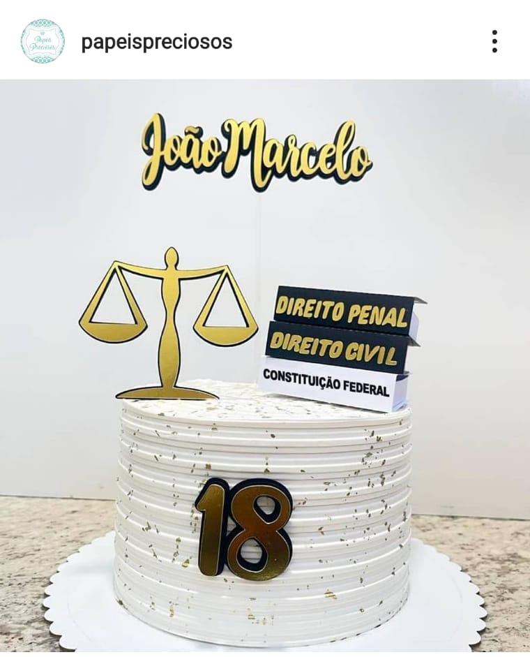 Arquivo de Corte Topo de Bolo - Direito