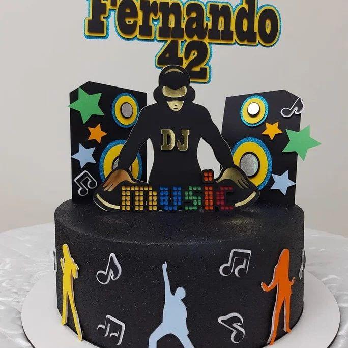 Arquivo de Corte Topo de Bolo - Dj