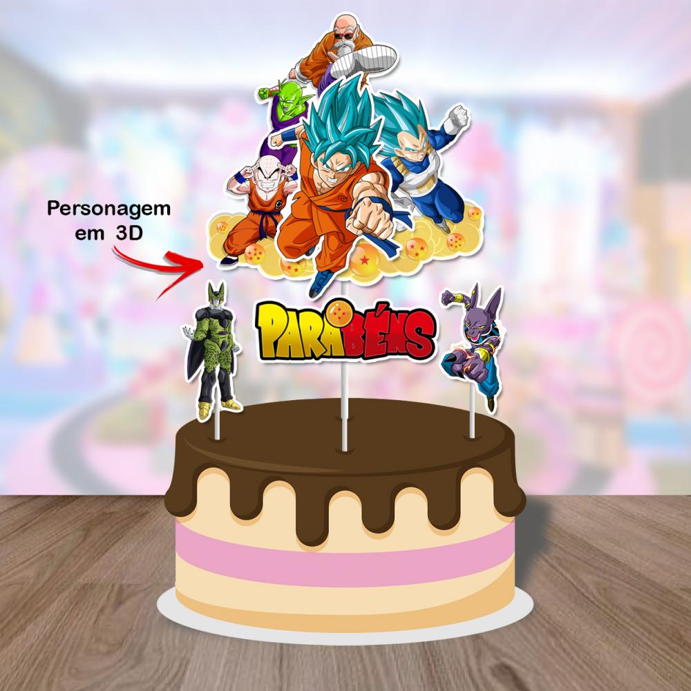 Arquivo de Corte Topo de Bolo - Dragon Ball