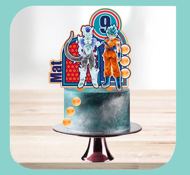 Arquivo de Corte Topo de Bolo - Dragon Ball