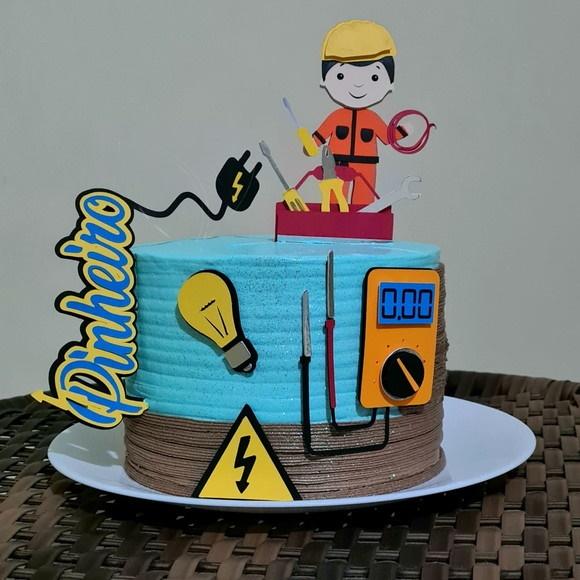 Arquivo de Corte Topo de Bolo - Eletricista