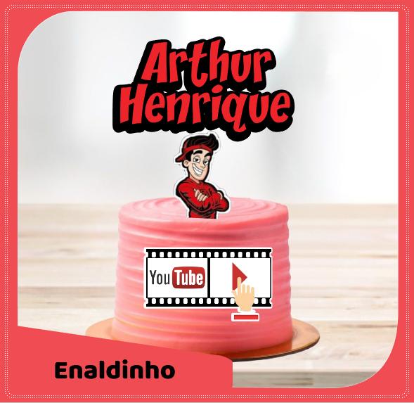 Arquivo de Corte Topo de Bolo - Enaldinho