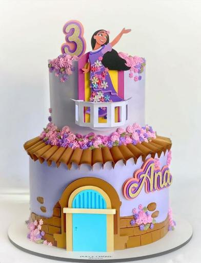 Arquivo de Corte Topo de Bolo - Encanto