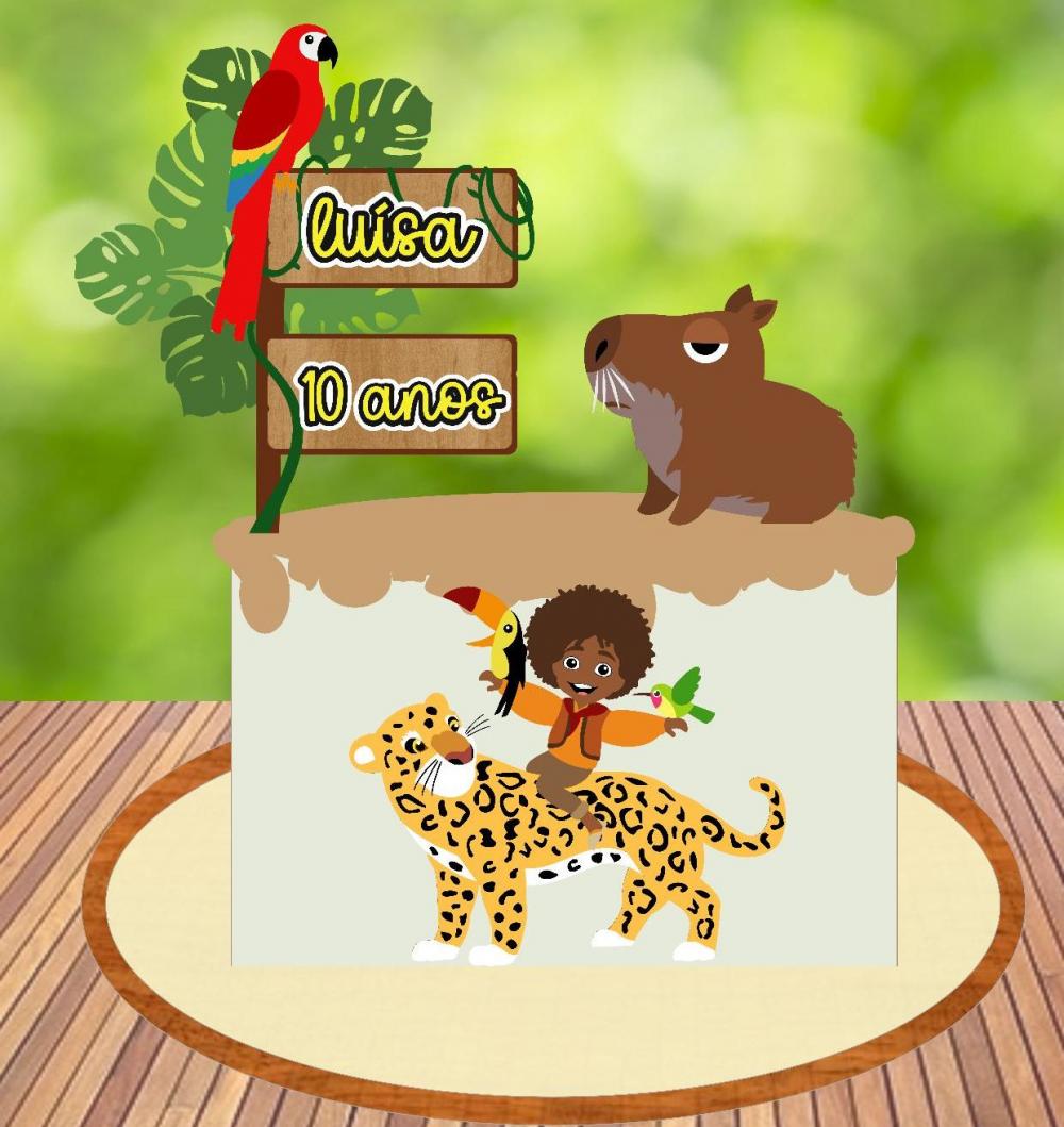 Arquivo de Corte Topo de Bolo - Encanto