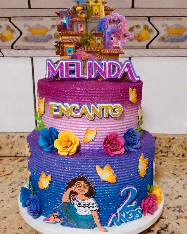 Arquivo de Corte Topo de Bolo - Encanto