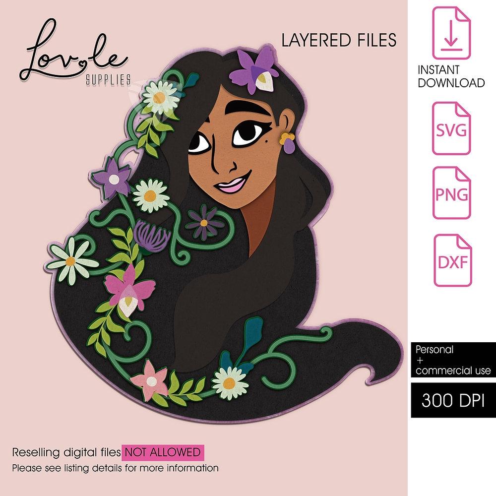 Arquivo de Corte Topo de Bolo - Encanto