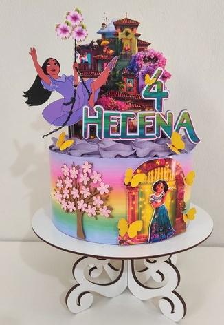 Arquivo de Corte Topo de Bolo - Encanto