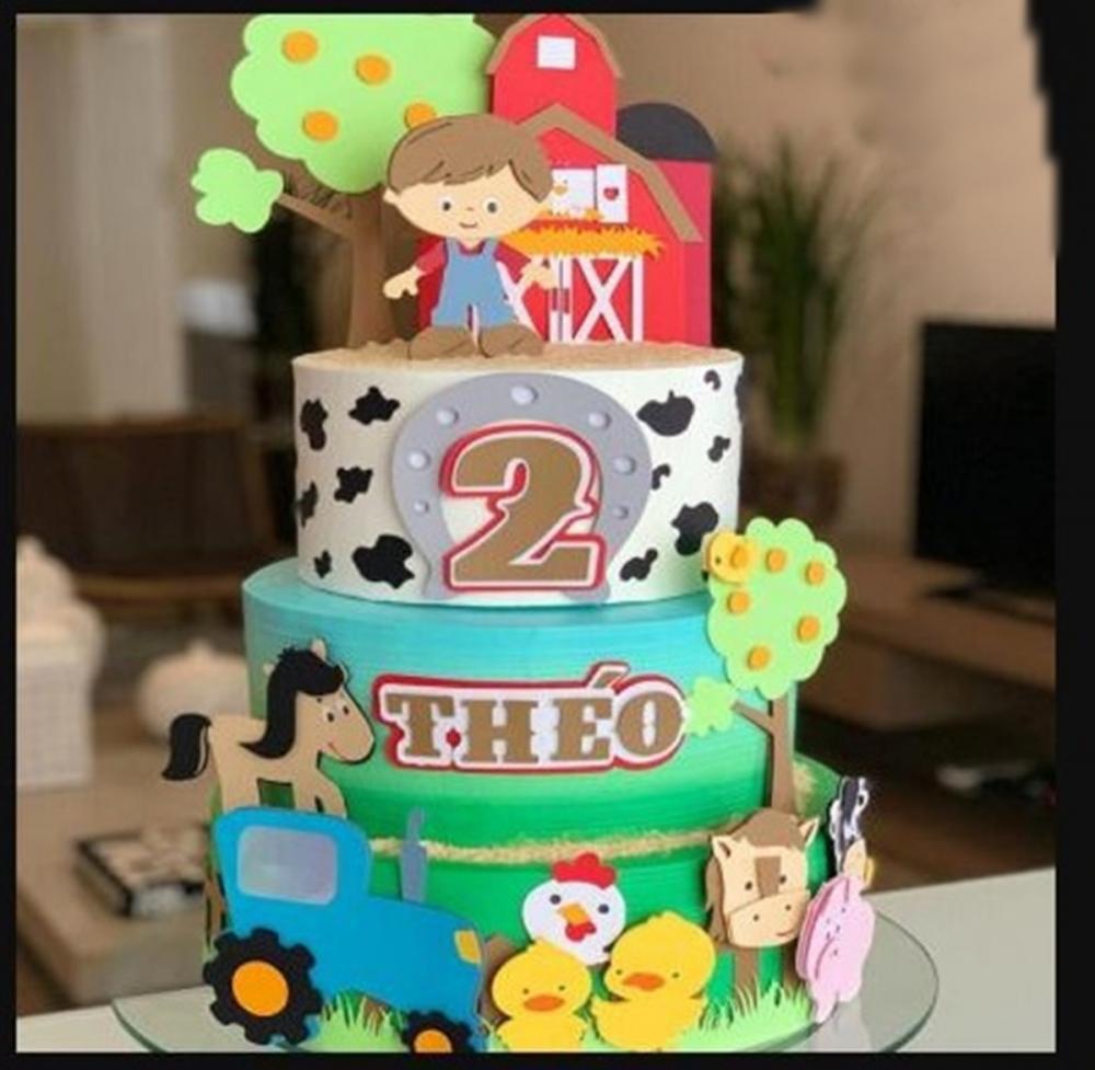 Arquivo de Corte Topo de Bolo - Fazendinha