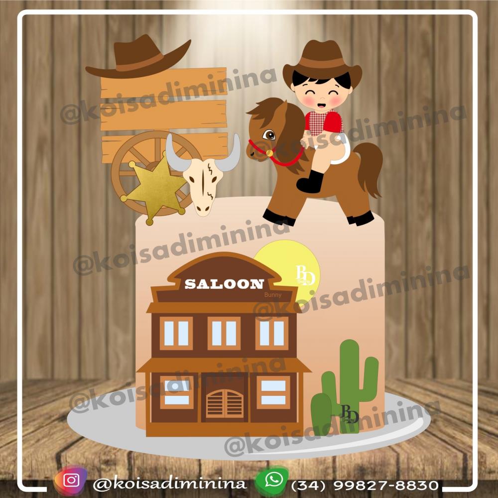 Arquivo de Corte Topo de Bolo - Fazendinha