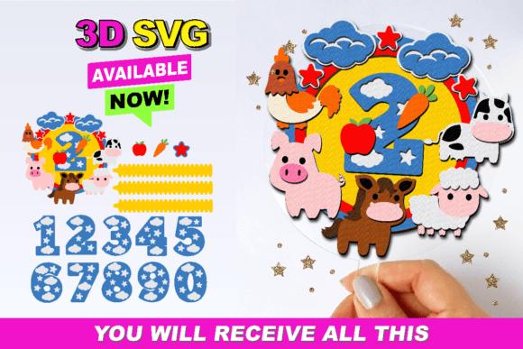 Arquivo de Corte Topo de Bolo - Fazendinha