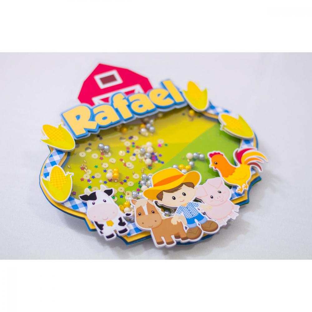 Arquivo de Corte Topo de Bolo - Fazendinha