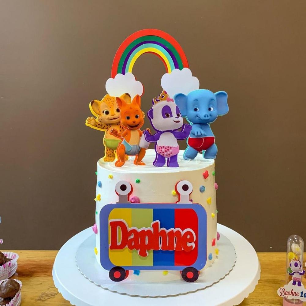 Arquivo de Corte Topo de Bolo - Festa de Palavras