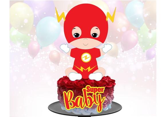 Arquivo de Corte Topo de Bolo - Flash