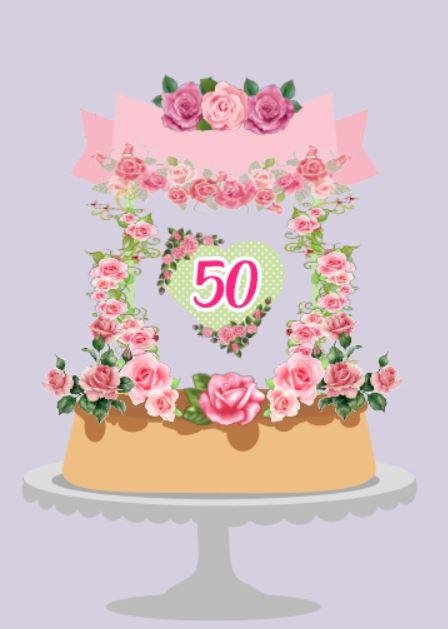 Arquivo de Corte Topo de Bolo - Floral