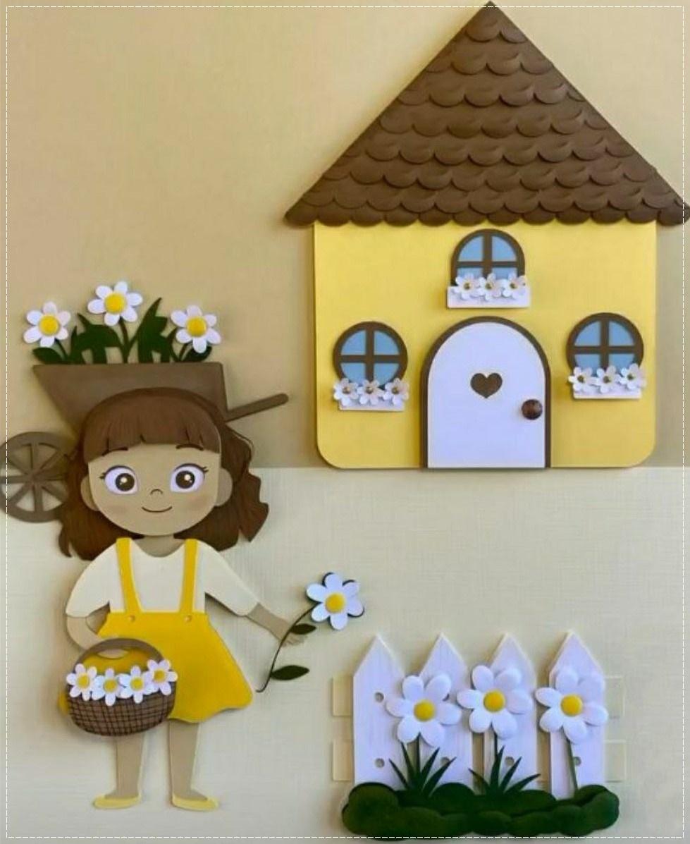 Arquivo de Corte Topo de Bolo - Floral