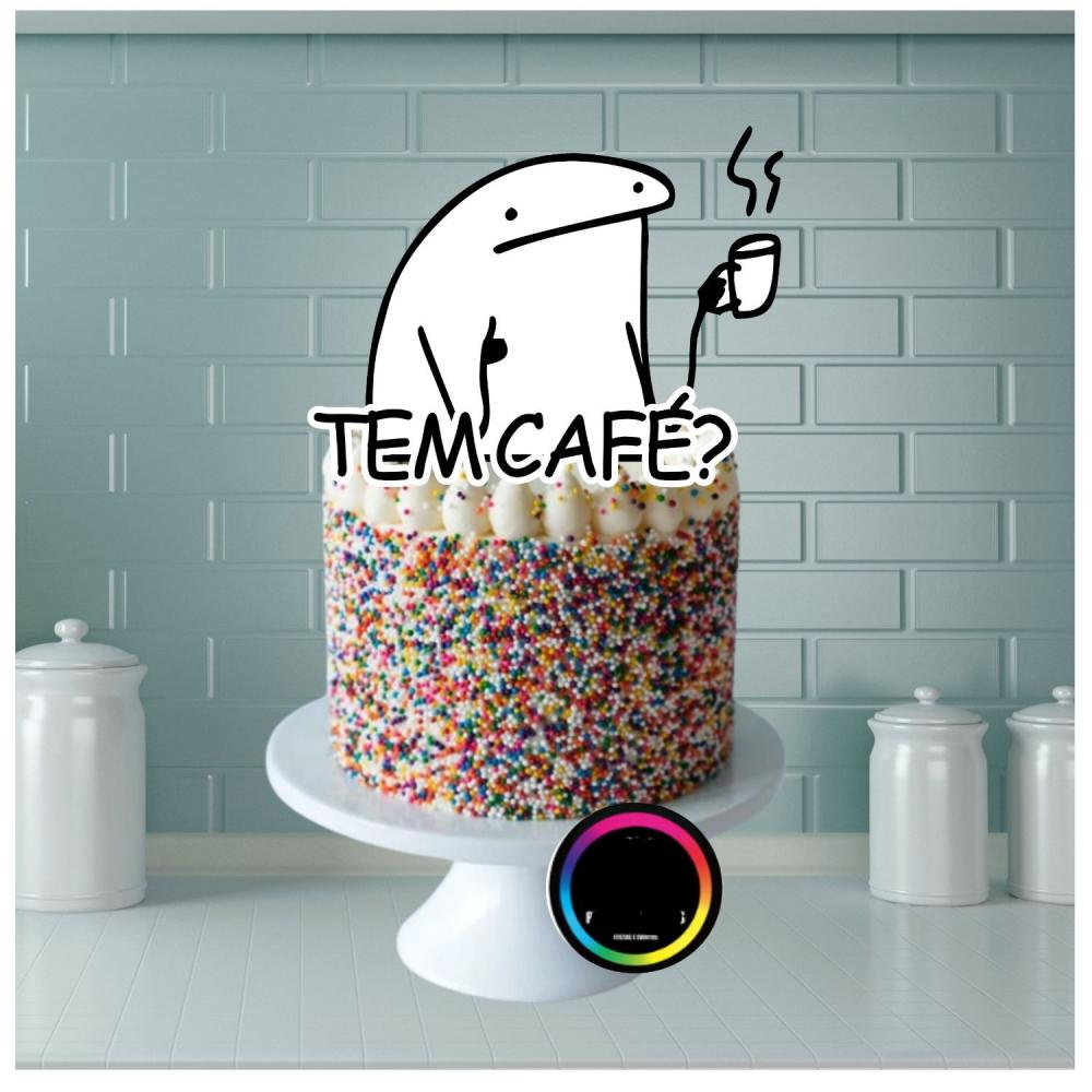 Arquivo de Corte Topo de Bolo - Flork (Bentô Cake)