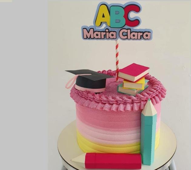 Arquivo de Corte Topo de Bolo - Formatura