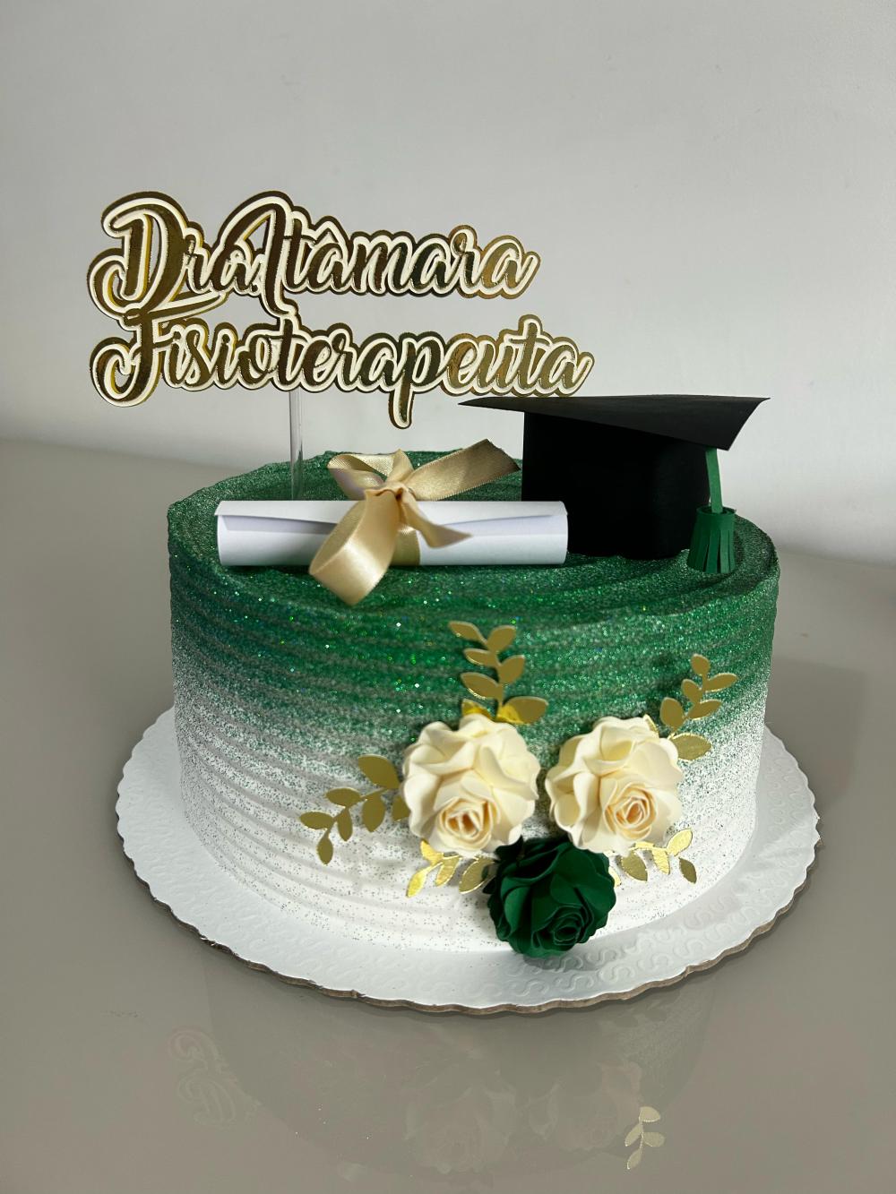 Arquivo de Corte Topo de Bolo - Formatura