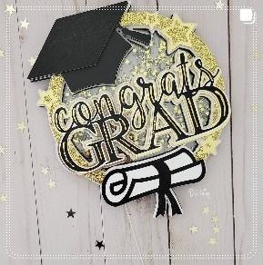 Arquivo de Corte Topo de Bolo - Formatura