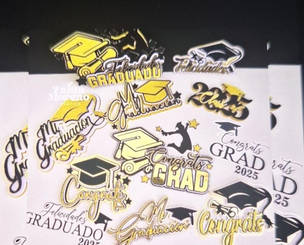 Arquivo de Corte Topo de Bolo - Formatura