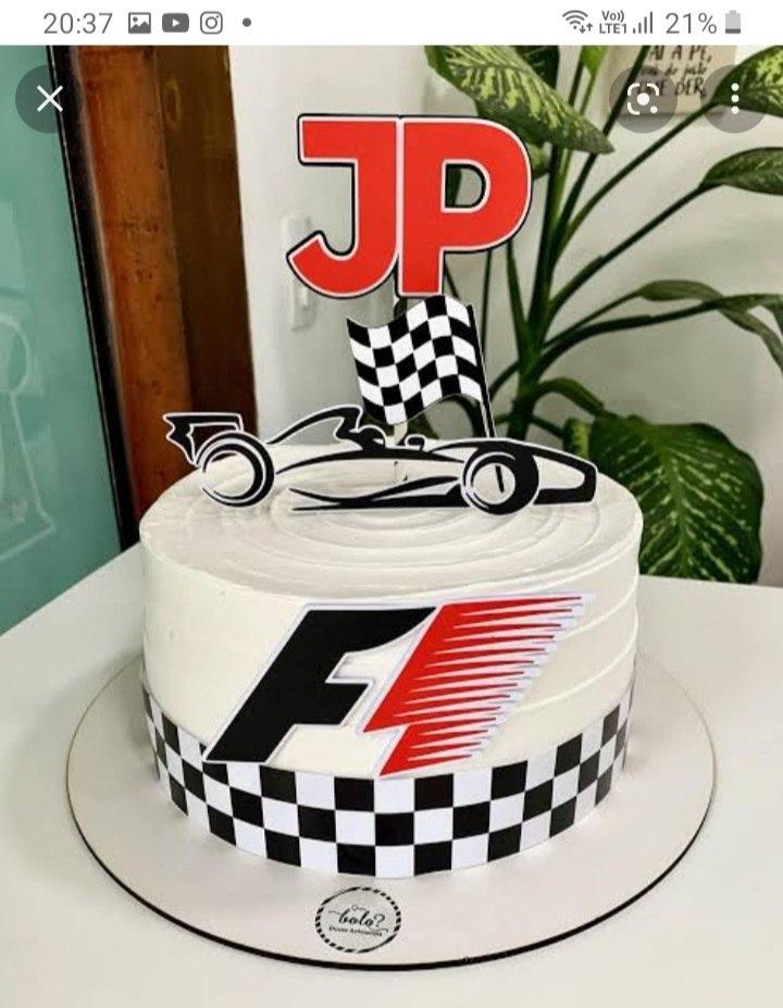 Arquivo de Corte Topo de Bolo - Formula 1