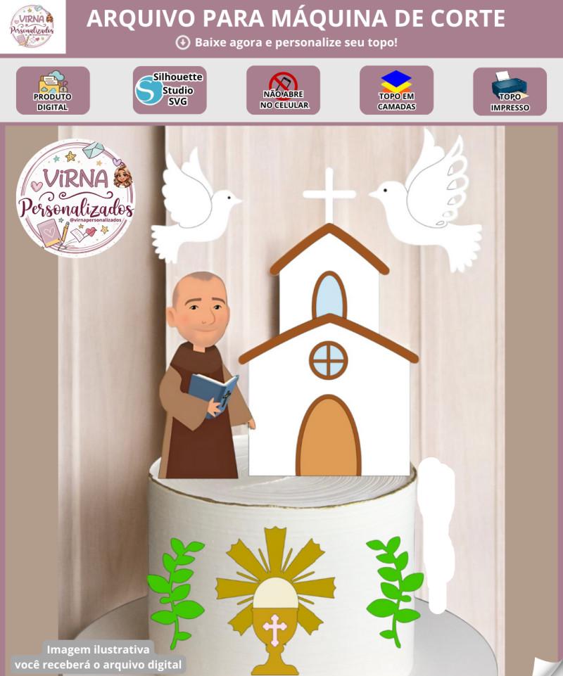 Arquivo de Corte Topo de Bolo - Frei Gilson