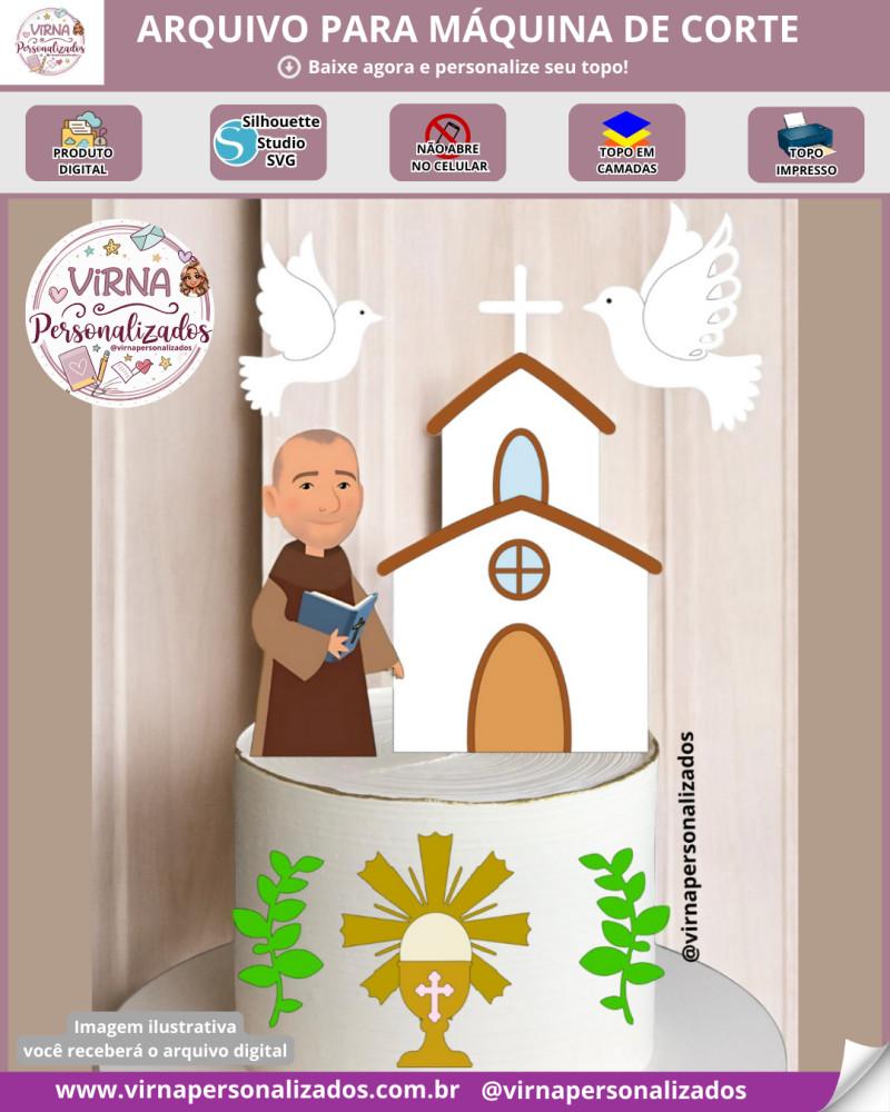 Arquivo de Corte Topo de Bolo - Frei Gilson