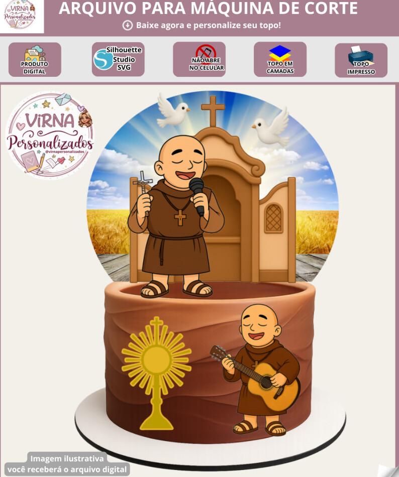 Arquivo de Corte Topo de Bolo - Frei Gilson