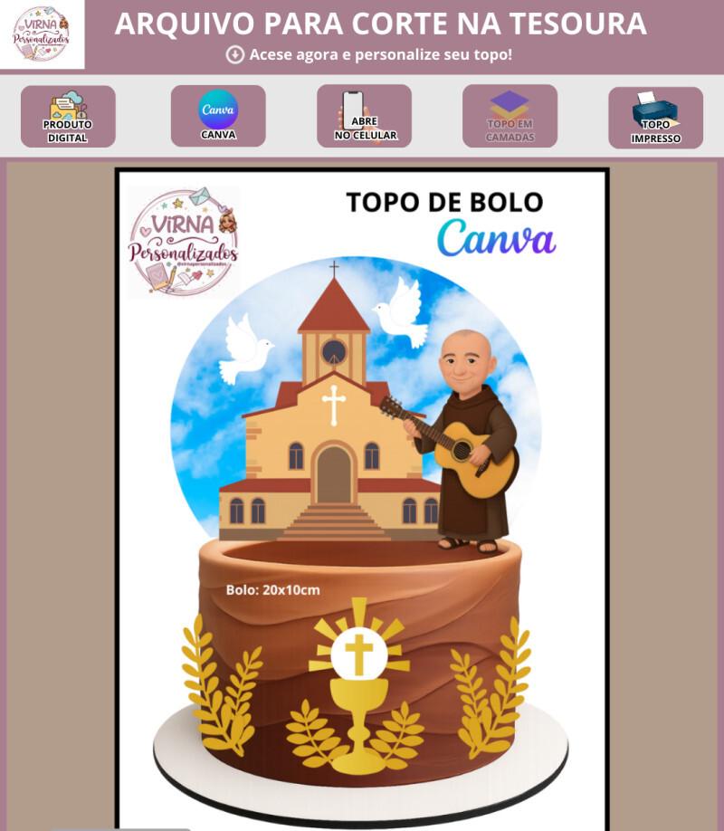 Arquivo de Corte Topo de Bolo - Frei Gilson