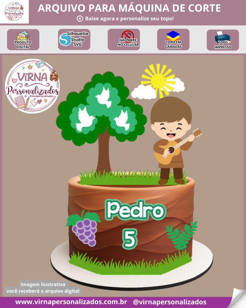 Arquivo de Corte Topo de Bolo - Frei Gilson