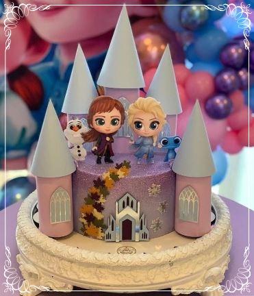 Arquivo de Corte Topo de Bolo - Frozen