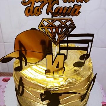 Arquivo de Corte Topo de Bolo - Funk