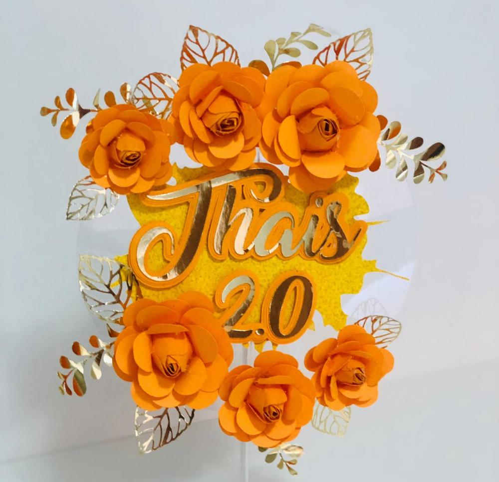 Arquivo de Corte Topo de Bolo - Idade