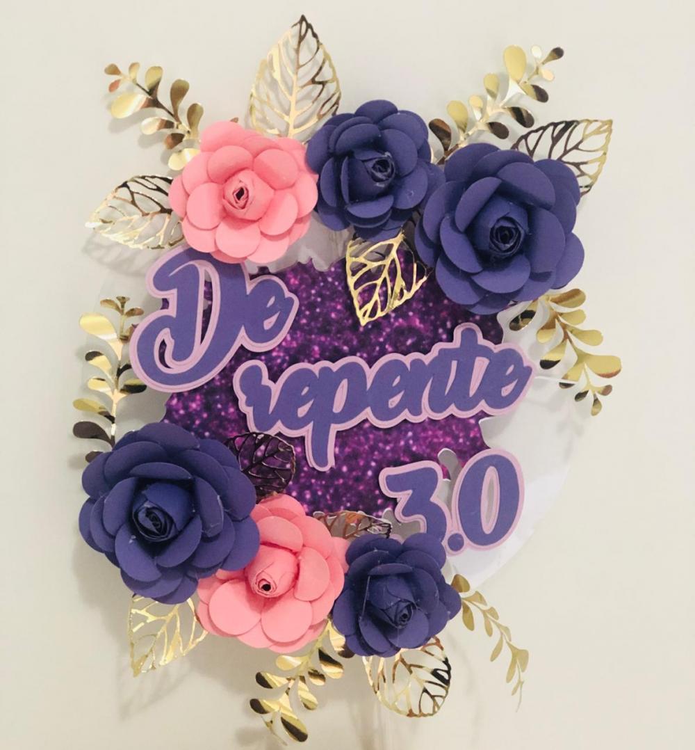 Arquivo de Corte Topo de Bolo - Idade