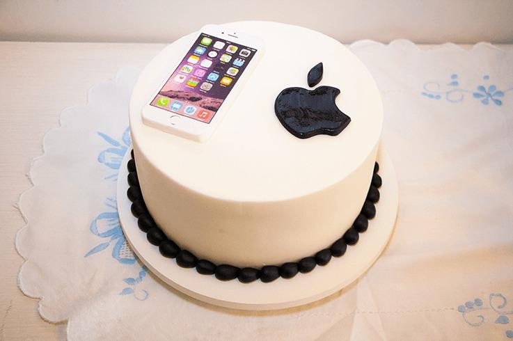 Arquivo de Corte Topo de Bolo - Iphone / Apple